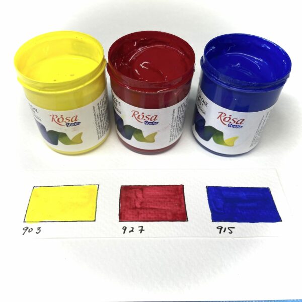 Rosa Gouache 3 Colours - Set A