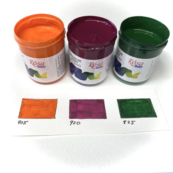 Rosa Gouache 3 Colours - Set E