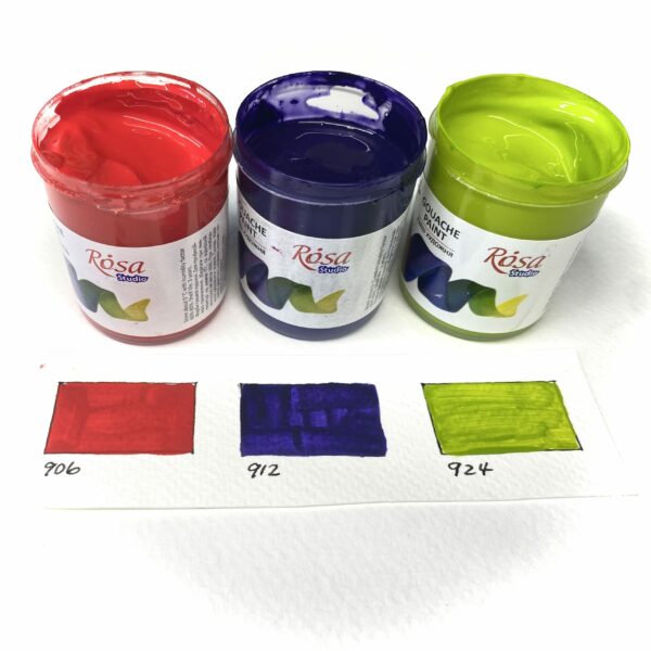 Rosa Gouache 3 Colours - Set F