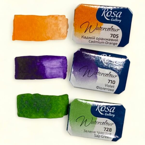 Rosa Watercolour Set E