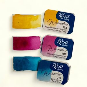 Rosa Watercolour Set C