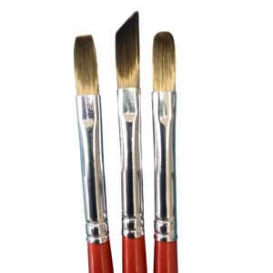 ColourJot Brush Set of 3 (Synthetic)