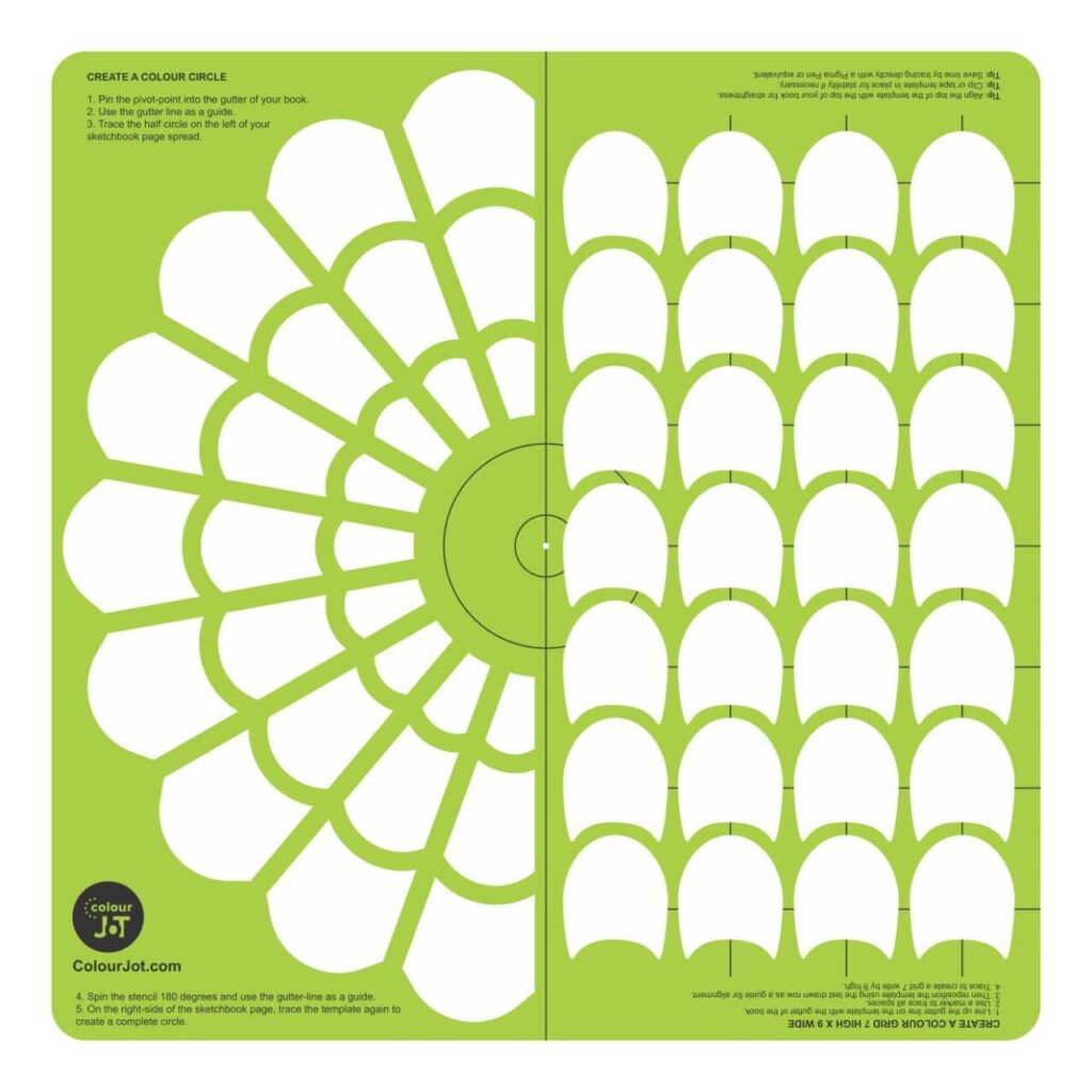 crescent stencil