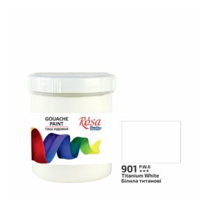 Rosa Gouache Titanium White 40 ml jar